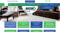 Desktop Screenshot of beyercarpetcleaning.com